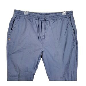 Mugsy Cadets Joggers Pants Mens 2XL Gray Blue Relaxed Drawstring 38-42 x31.5